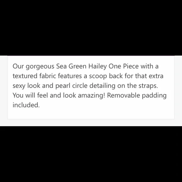 NWT Anthropologie PilyQ Hailey one piece swim L - Picture 4 of 11